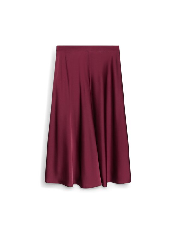 Fiorella Rubino Fiorella Rubino Spódnica maxi 1008L000535N036 Bordowy Flared Fit