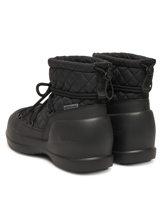 Moon Boot Moon Boot Sniega zābaki Mb Mezzaluna Quilted Mid Wp 80D2500020 Melns
