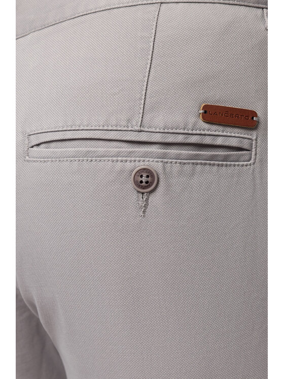 Lancerto Lancerto Szorty materiałowe Ibiza SZO082123000002 Szary Regular Fit