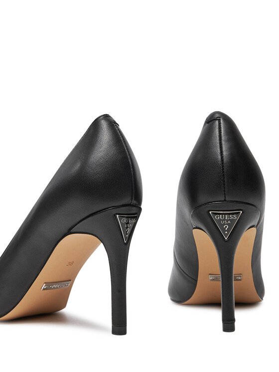 Guess Guess Szpilki Rippy2 FLFRPP LEA08 Czarny