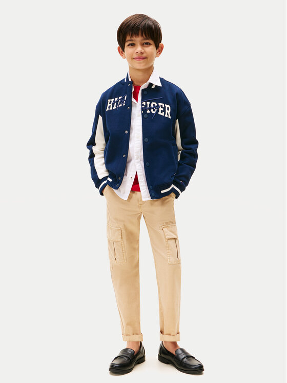 Tommy Hilfiger Tommy Hilfiger Bluza KB0KB09745 Granatowy Regular Fit