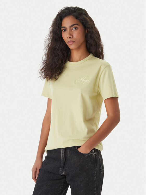 HUGO HUGO T-shirt Damacia_7 50561233 Zelena Regular Fit