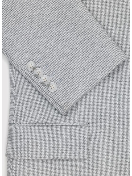 Pako Lorente Pako Lorente Marynarka P26WF-3X-005 Szary Slim Fit