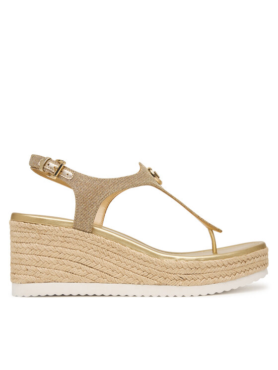 MICHAEL Michael Kors MICHAEL Michael Kors Еспадрили Val Thong Wedge 40S6VAMS1D Златист