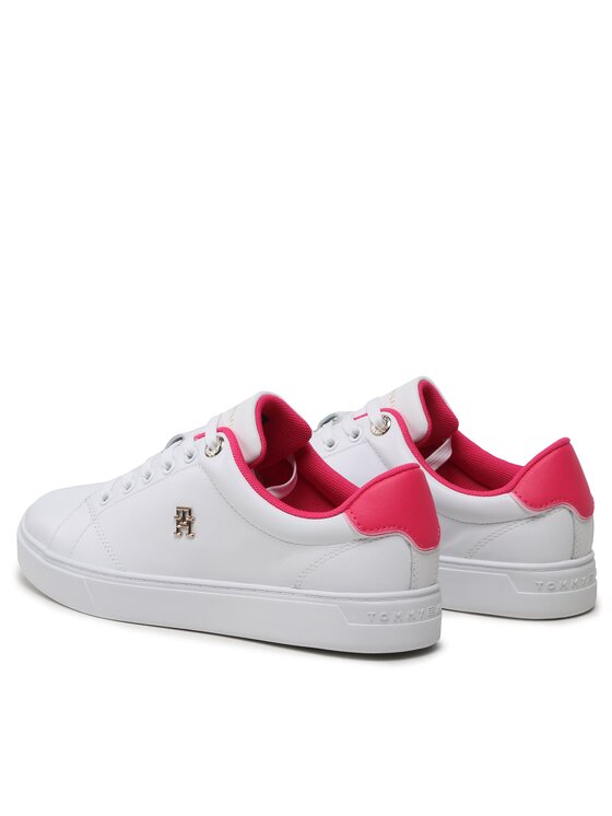 Tommy Hilfiger Tommy Hilfiger Snīkeri Elevated Essential Court Sneaker FW0FW07377 Balts