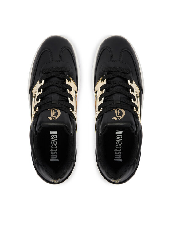 Just Cavalli Just Cavalli Sneakersy 80RA3SM2 ZPC07 Černá