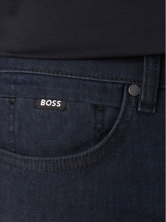 BOSS BOSS Jeansy P-Delaware 50555207 Tmavomodrá Regular Fit