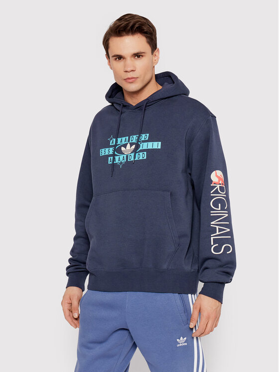 adidas adidas Pulóver Forever Sport HC2122 Sötétkék Regular Fit