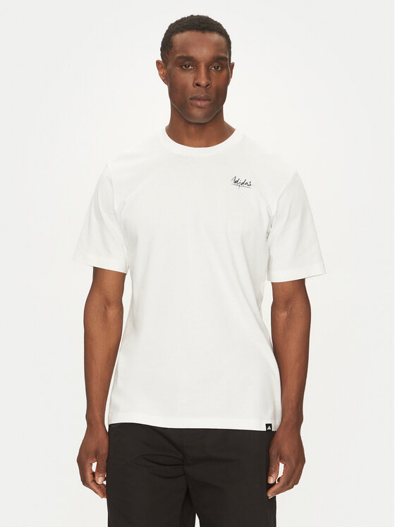 adidas adidas Tricou Lounge Still Life Bowl Graphic JJ3962 Alb Regular Fit