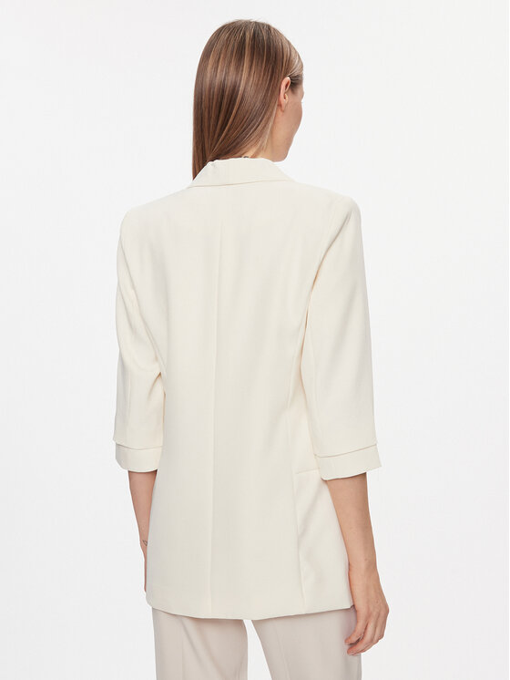 ONLY ONLY Marynarka Elly 15197451 Biały Regular Fit