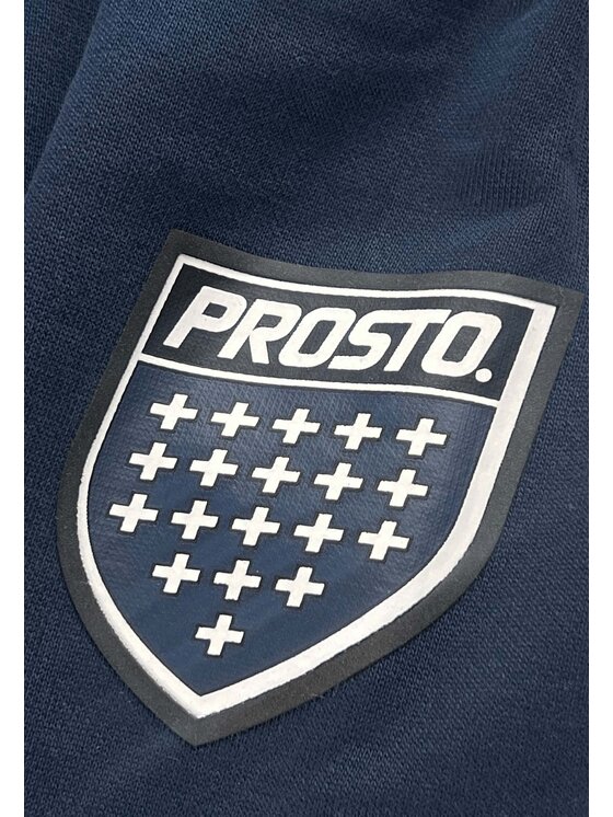 PROSTO. PROSTO. Spodnie dresowe Shield Big Granatowy Oversize