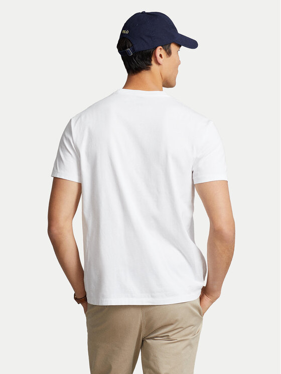 Polo Ralph Lauren Polo Ralph Lauren T-särk 710707087003 Valge Classic Fit