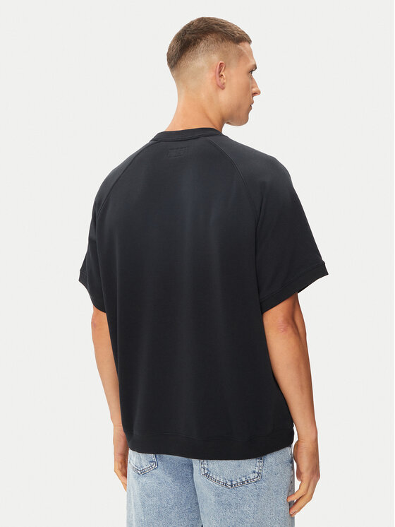 Converse Converse Тишърт M Retro Chuck Ss Crew 10026428-A01 Черен Regular Fit