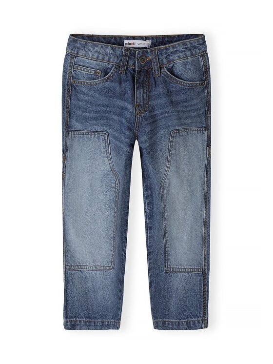 minoti minoti Jeansy 33JEAN255 Niebieski Baggy Fit