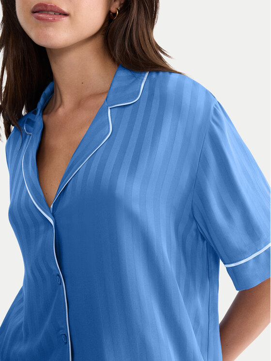 Triumph Triumph Тениска на пижама Boyfriend 10227193 Син Regular Fit