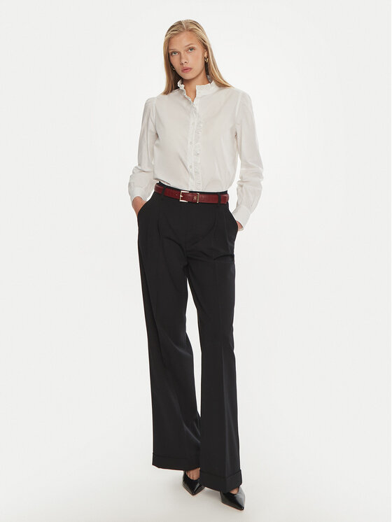 Tommy Hilfiger Tommy Hilfiger Cămașă WW0WW43529 Alb Relaxed Fit