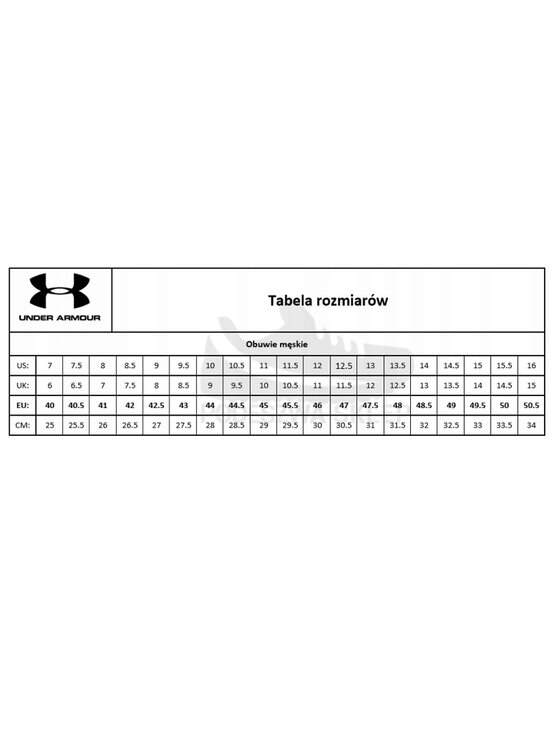 Under Armour Under Armour Sneakersy 6005795-002 Czarny