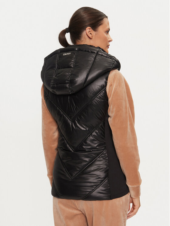 DKNY DKNY Veste DP4V3157 Melns Regular Fit