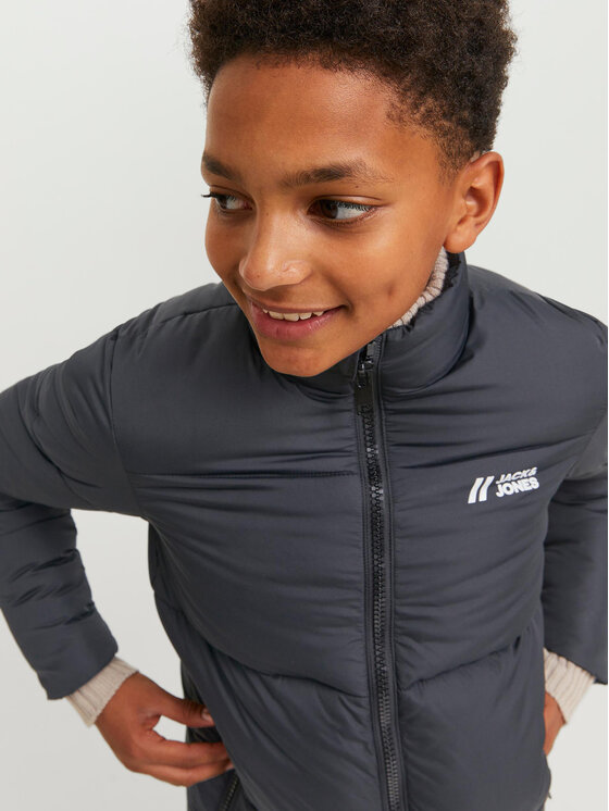 Jack&Jones Junior Jack&Jones Junior Žieminė striukė 12238960 Juoda Regular Fit