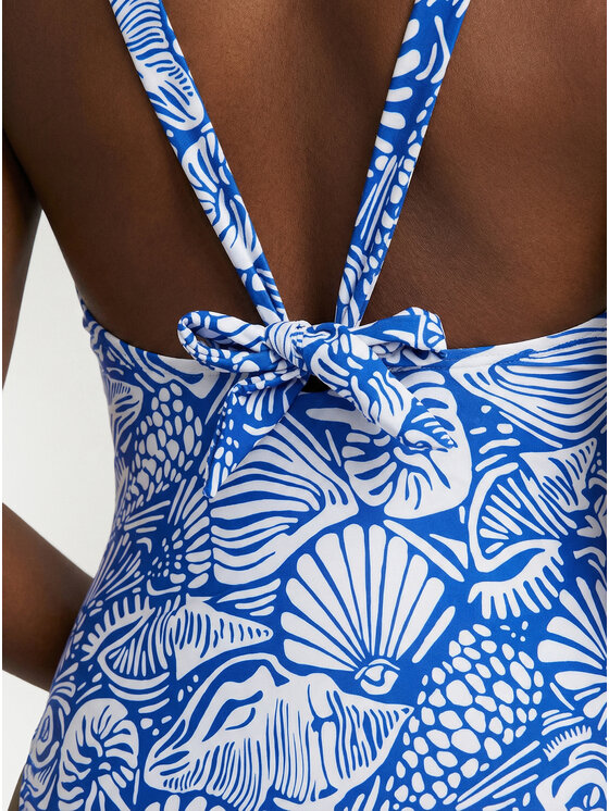 Seafolly Seafolly Costum de baie C Shells 11183-328 Albastru
