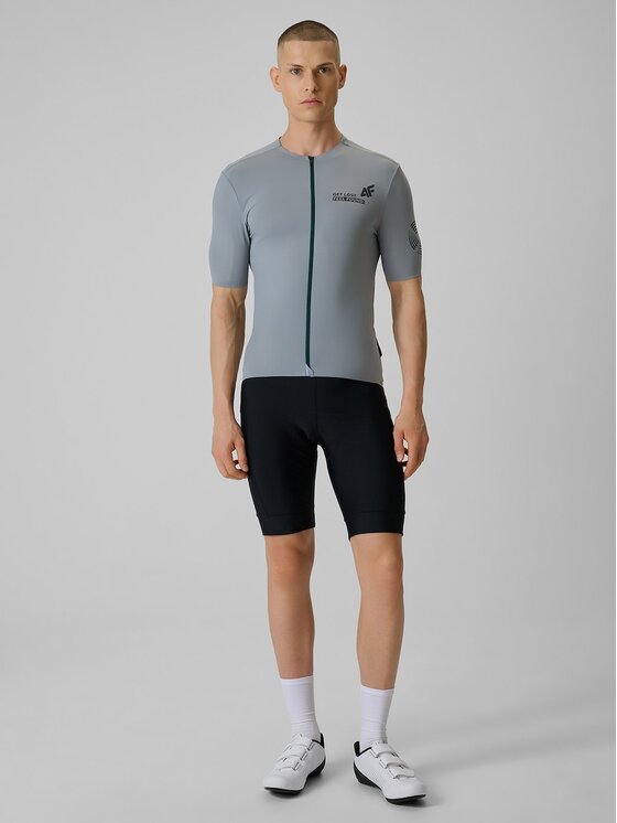 4F 4F Szorty rowerowe 4FRSS26TFSHM1729-20S Czarny Slim Fit