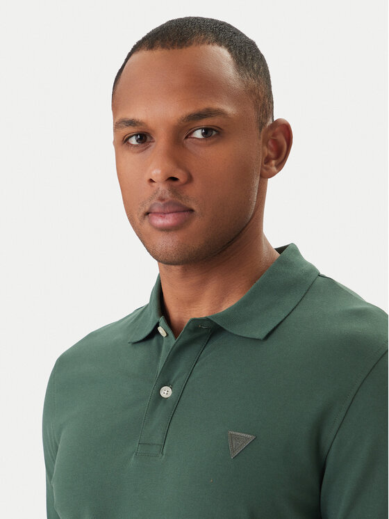 Guess Guess Polo särk M6GP60 K3076 Roheline Regular Fit