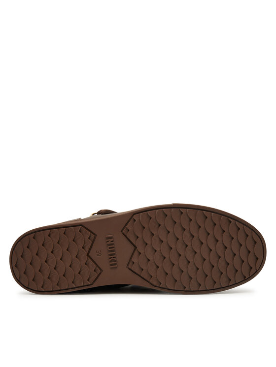 Inuikii Inuikii Μπότες Χιονιού Full Leather 1001.003.0252.152 Σκούρο καφέ