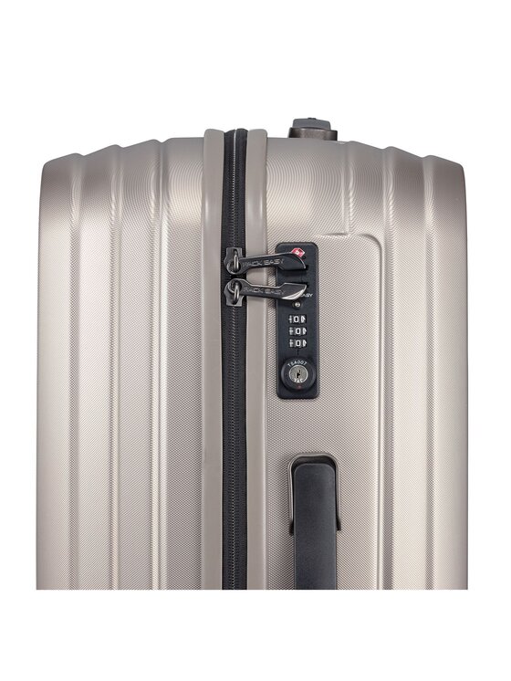 Pack Easy Pack Easy Walizka średnia 274892 Srebrny