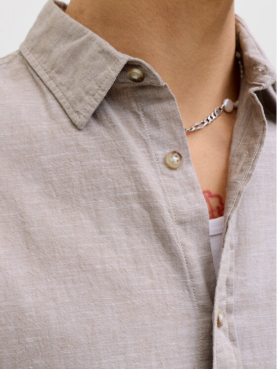 Jack & Jones Jack & Jones Camicia Summer 12289160 Beige Regular Fit