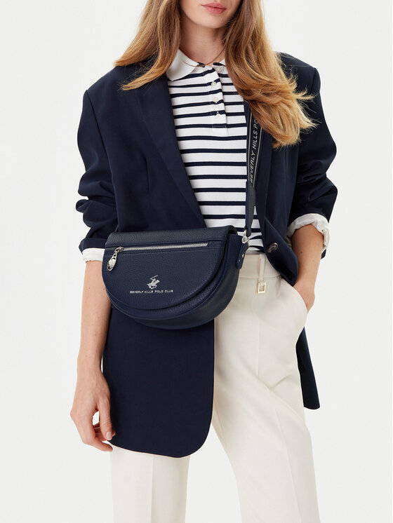 Beverly Hills Polo Club Torebka C-BHPC-C-009-07 Granatowy