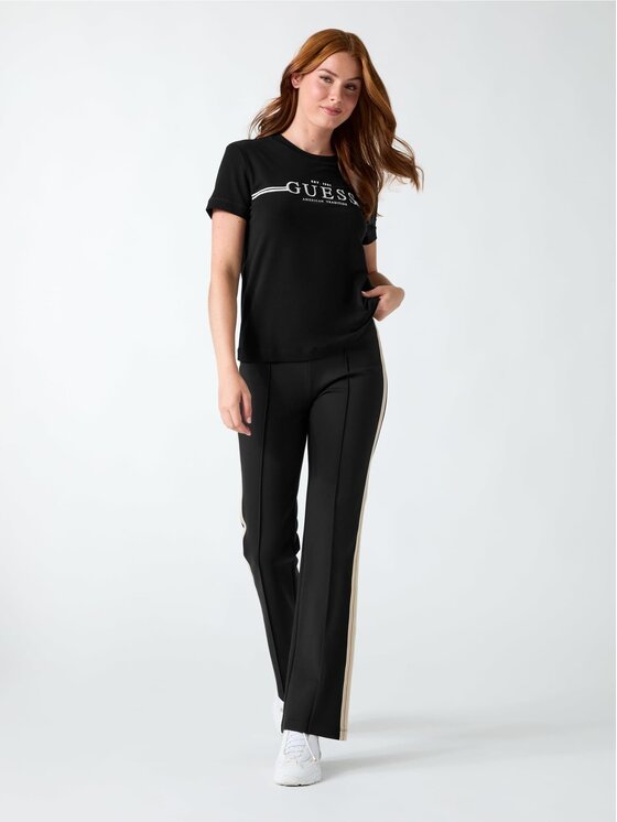 Guess Guess T-Shirt 184878 Černá Classic Fit