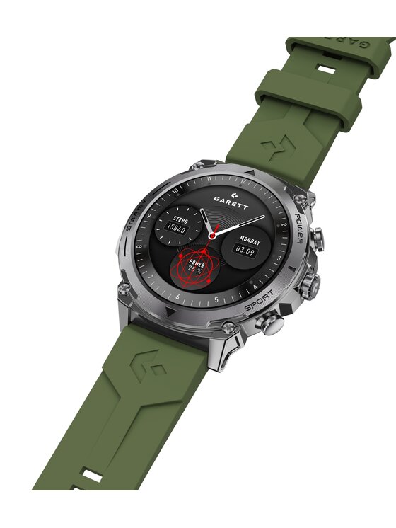 Garett Garett Smartwatch Garett Atom Srebrny