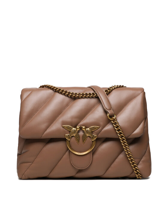 PINKO PINKO Сумка Love Big Puff Cl . AI 23-24 PLTT 100037 A0F2 Коричневий