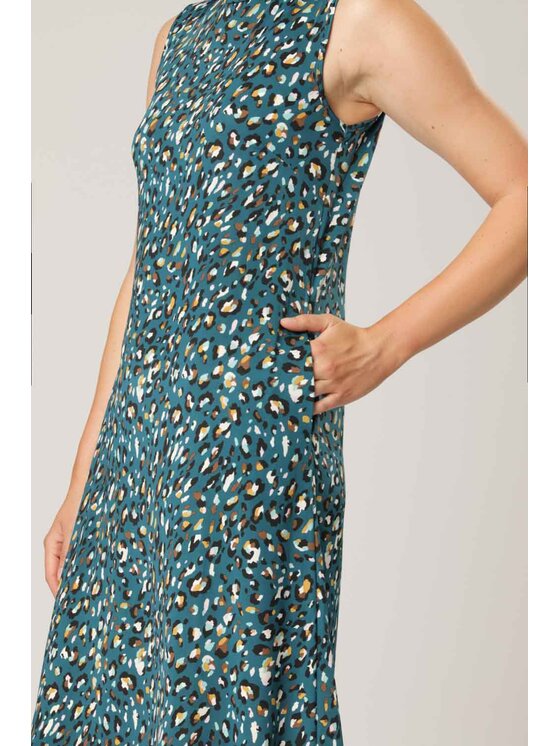 QUIOSQUE QUIOSQUE Sukienka codzienna 4KS011 Kolorowy Regular Fit