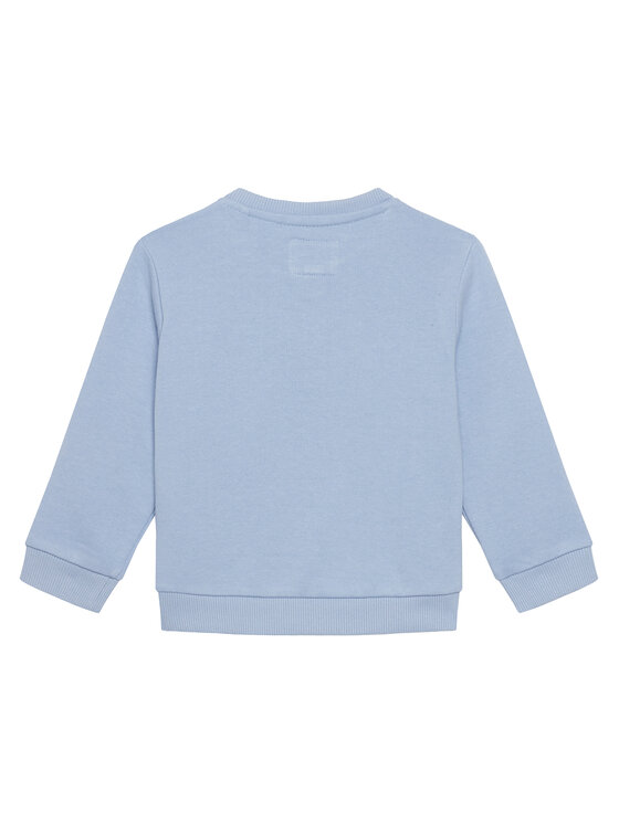 Guess Guess Sweatshirt N6RQ03 KAD74 Himmelblau Regular Fit