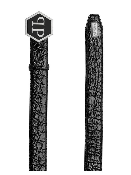 PHILIPP PLEIN PHILIPP PLEIN Pásek 31585 Černá