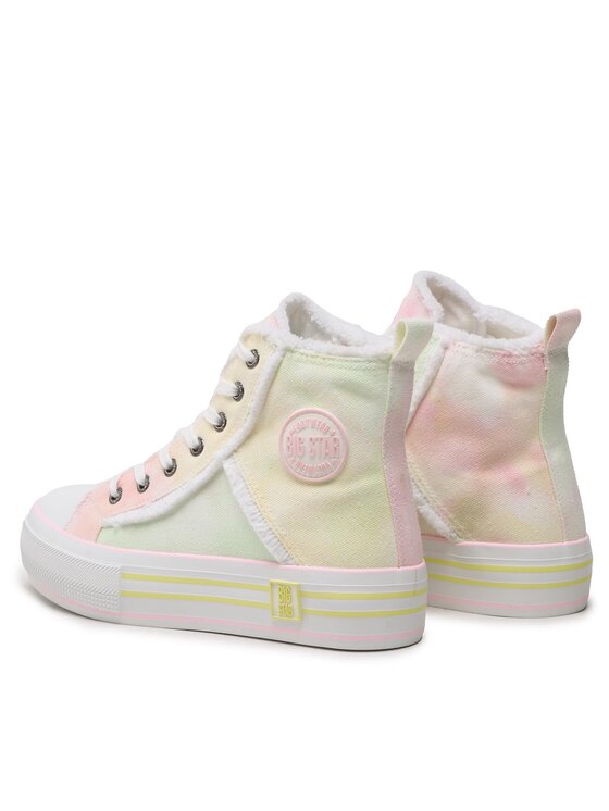 Big Star Shoes Big Star Shoes Кеди LL274177 Зелений