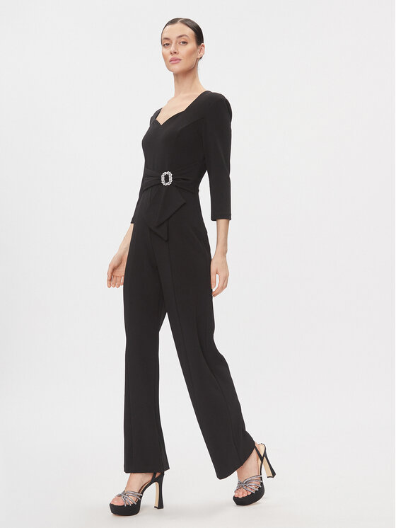 Rinascimento Rinascimento Jumpsuit CFC0116137003 Schwarz Regular Fit