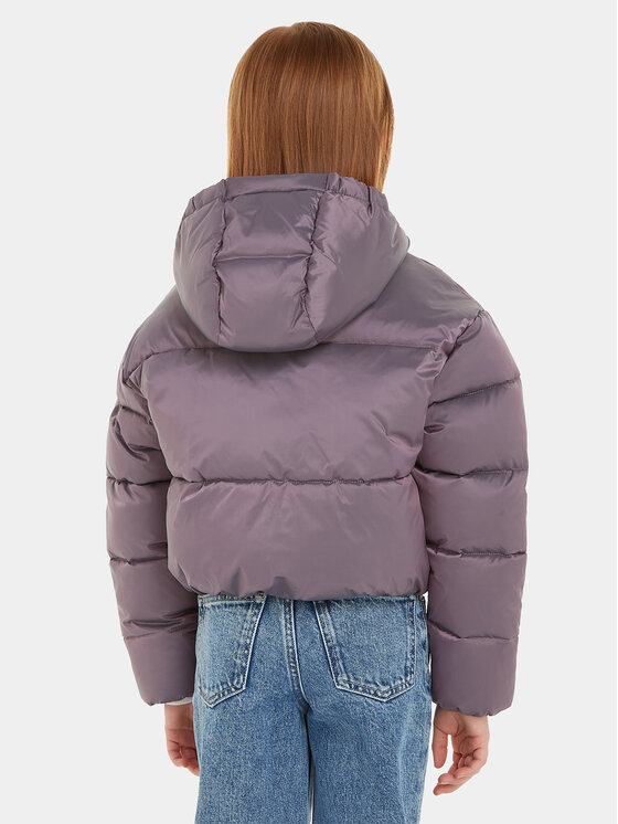 Calvin Klein Jeans Calvin Klein Jeans Зимно яке Hyper Two Tone IG0IG02246 Виолетов Relaxed Fit