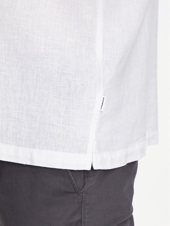 Lindbergh Lindbergh Cămașă 30-203319 Alb Relaxed Fit