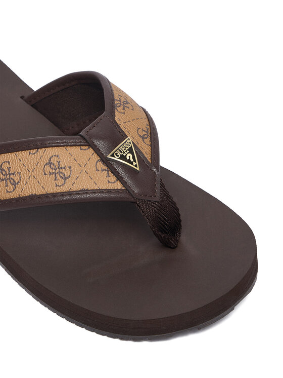 Guess Guess Джапанки FMJDIN FAL21 Кафяв