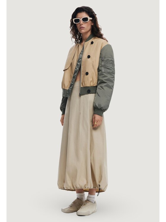 Desigual Desigual Gonna FAL_BECQUER Beige Casual Fit