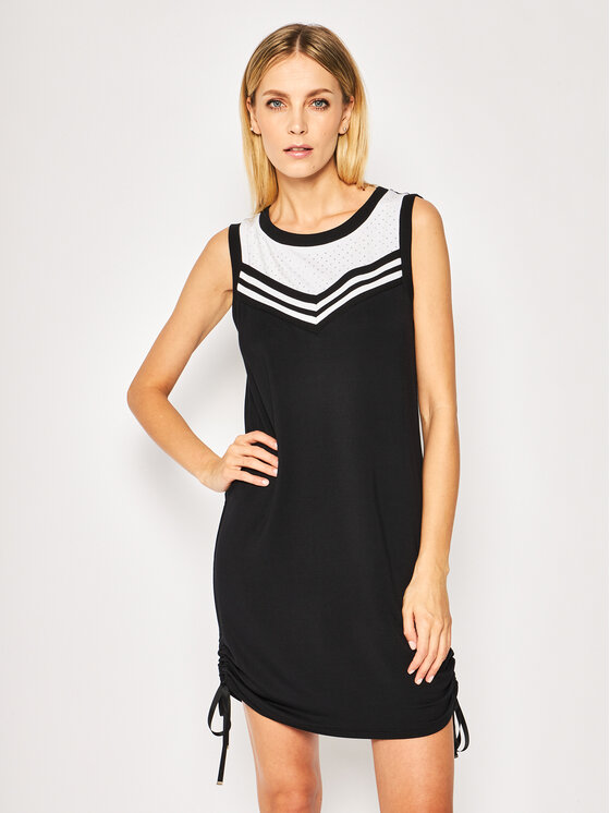 Liu Jo Sport Liu Jo Sport Haljina za svaki dan TA0144 F0715 Crna Regular Fit