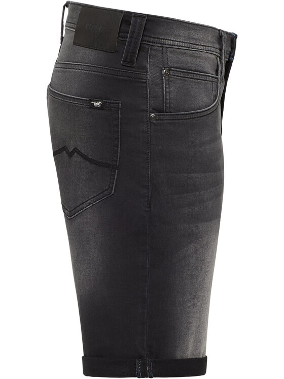 Mustang Mustang Pantaloncini di jeans Style Chicago Nero Slim Fit