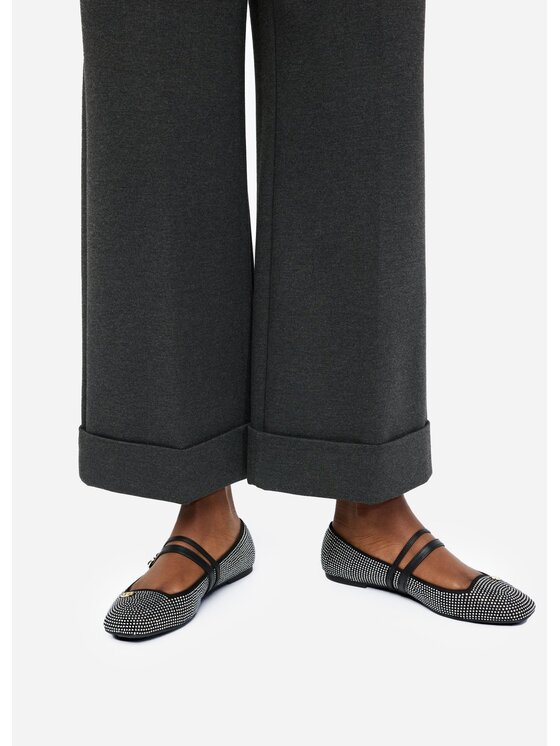 Liu Jo Liu Jo Pantaloni di tessuto CF5420J185702095 Nero Regular Fit