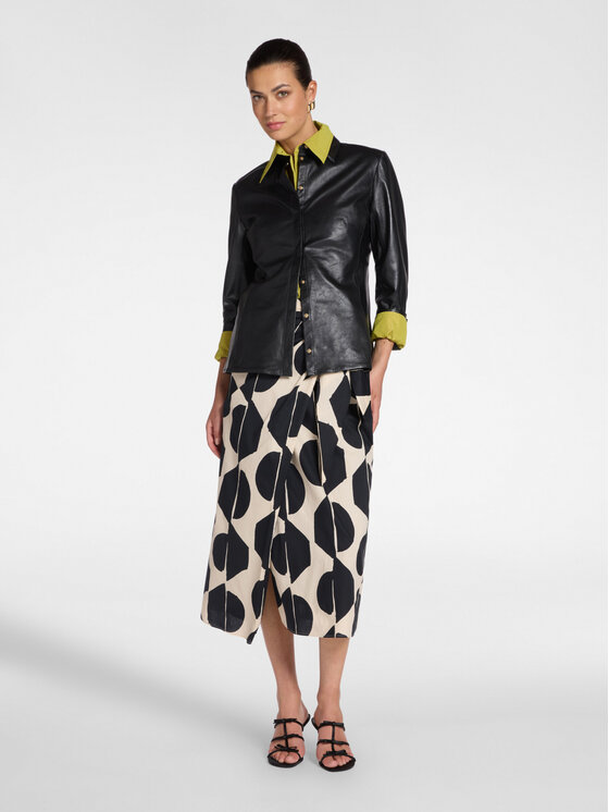 Elena Mirò Elena Mirò Koszula 5201P000293N033 Czarny Slim Fit