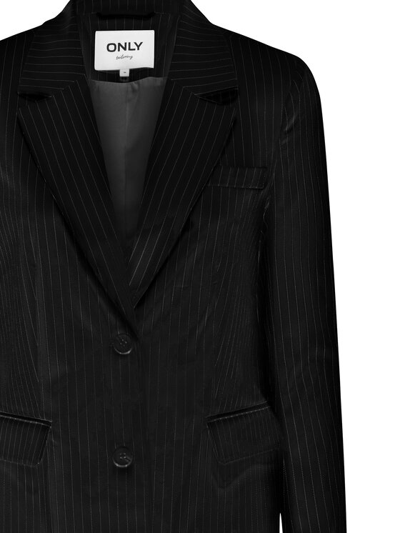 ONLY ONLY Піджак Reina 15311367 Чорний Oversize