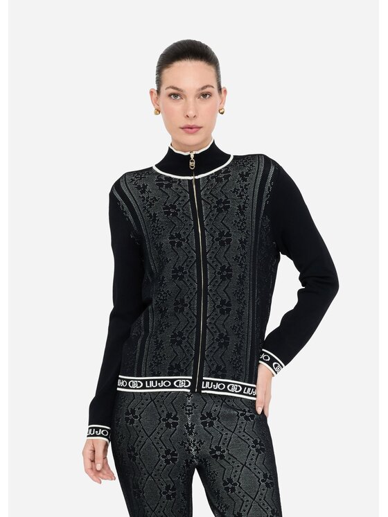 Liu Jo Liu Jo Cardigan TF5246MS55N03N66 Nero Regular Fit