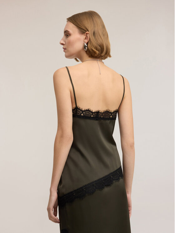 Motivi Motivi Top D061Q000572N035 Verde Regular Fit