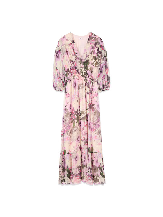 Oltre Oltre Abito da sera 7031J100882N0R9 Rosa Regular Fit